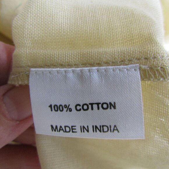 Cottagecore NWT M Crochet Lace Romantic Demure Fairy Top Blouse Pastel Freymann - Picture 8 of 10